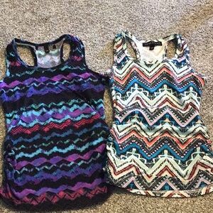 Derek Heart girls size 7/8 tank tops, set of 2